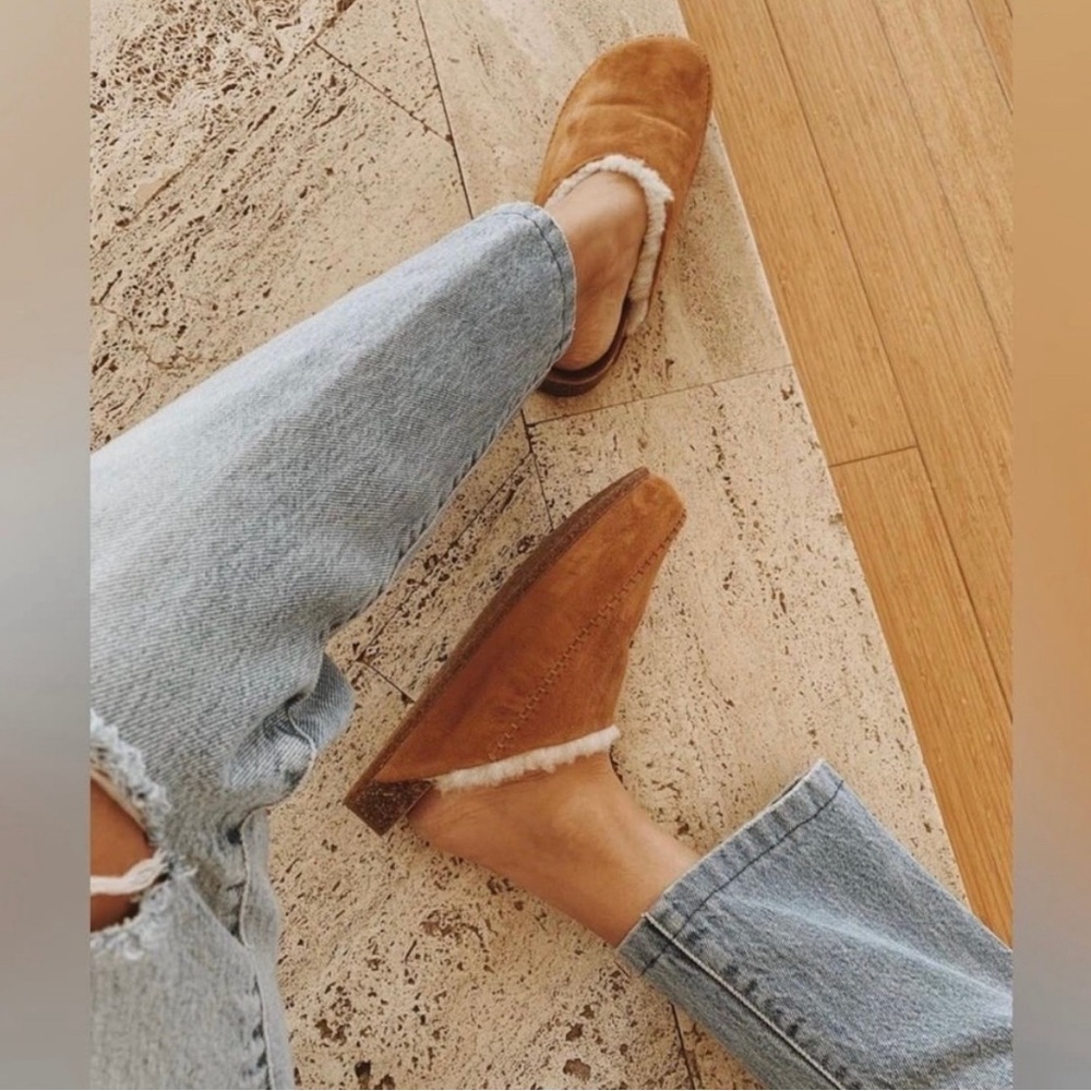 Jenni Kayne shearling moccasin slipper
